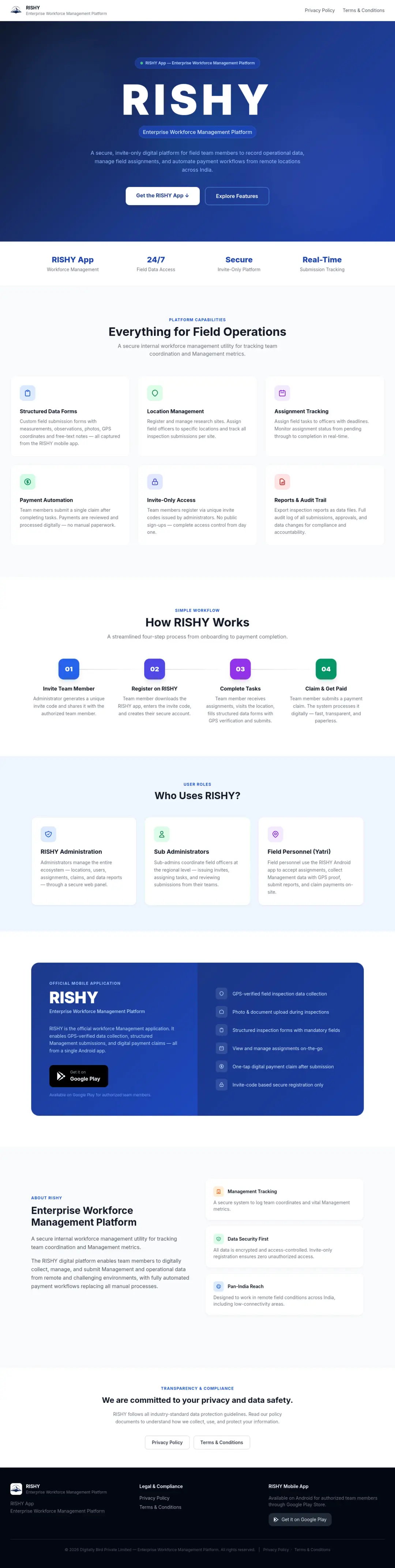 RISHY website