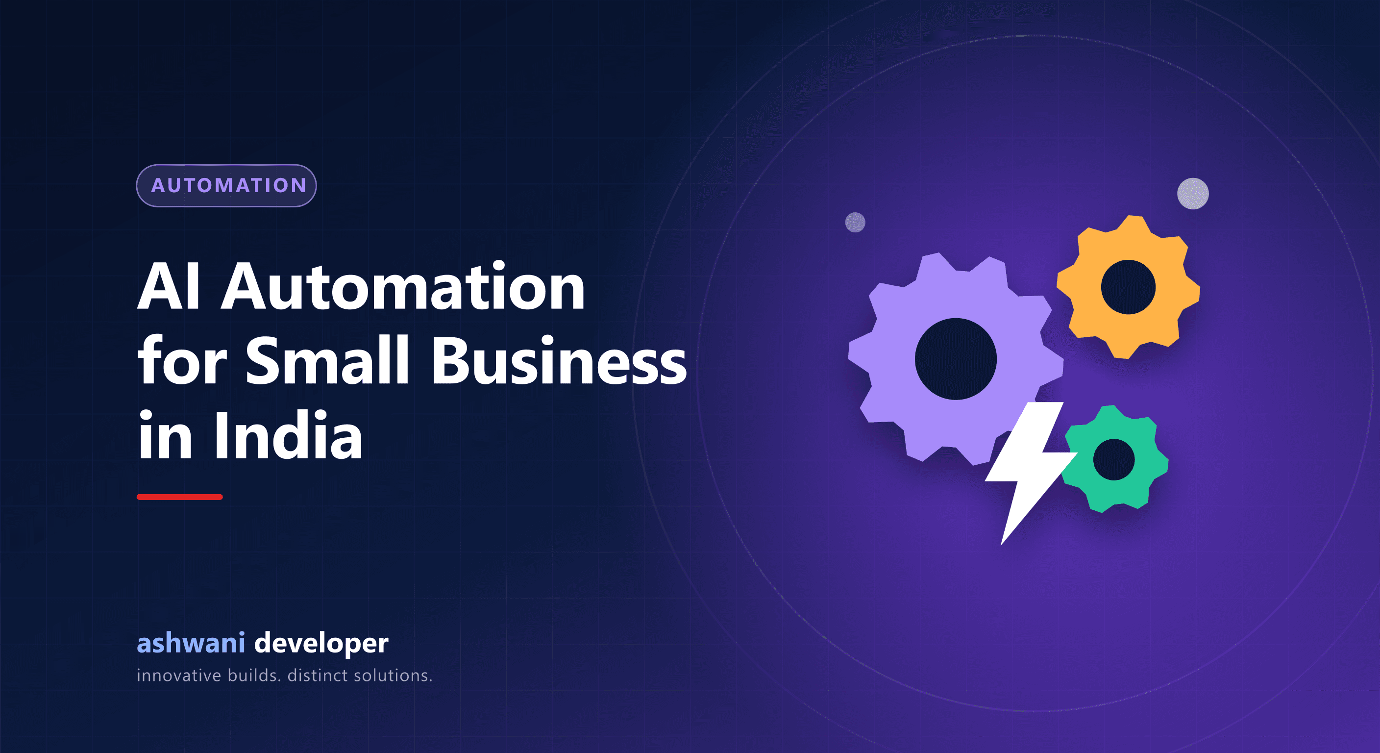 AI automation workflows for small businesses in India