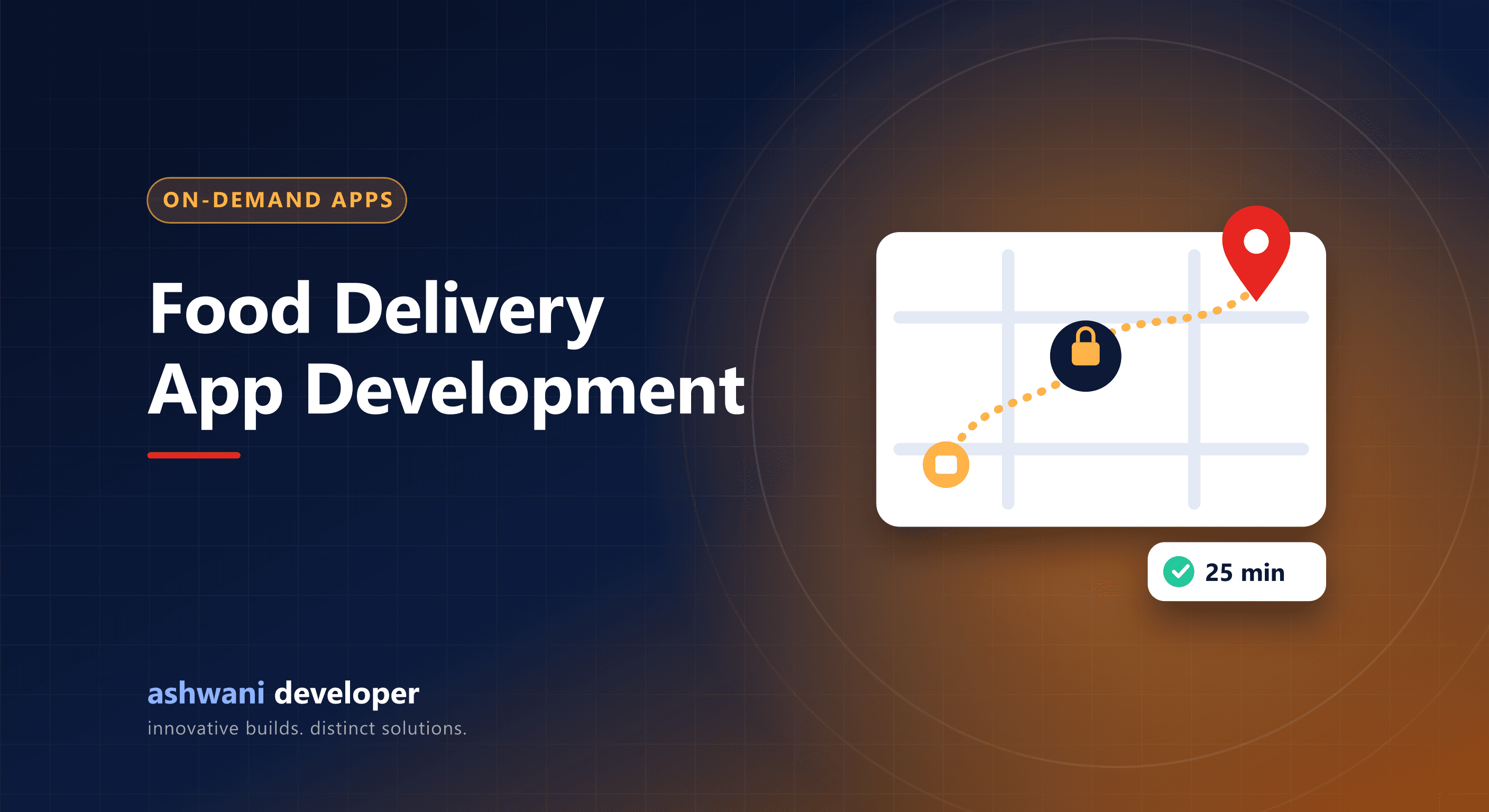 Food delivery app with customer, restaurant and delivery partner apps
