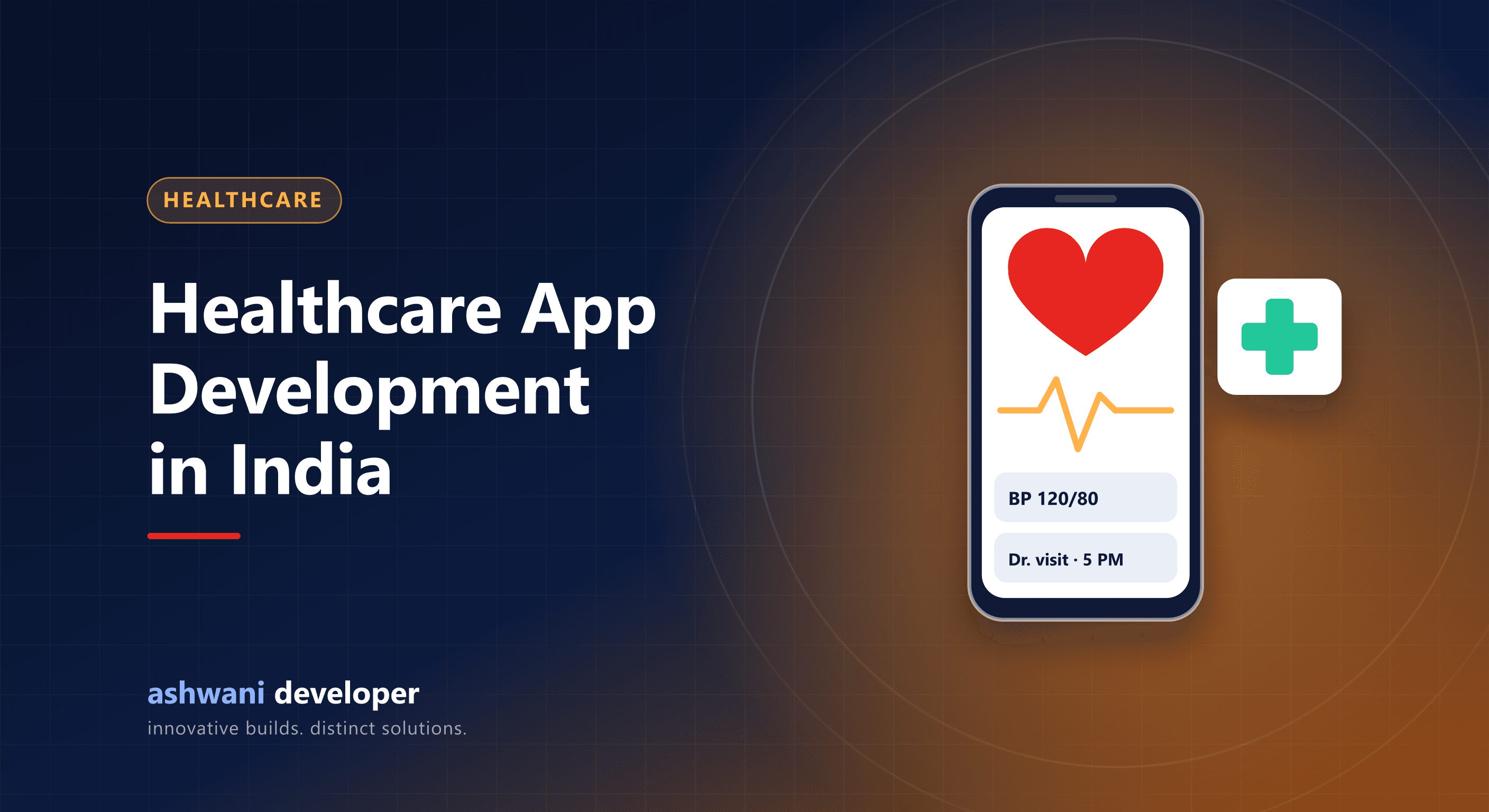 Healthcare mobile app with appointments and health records