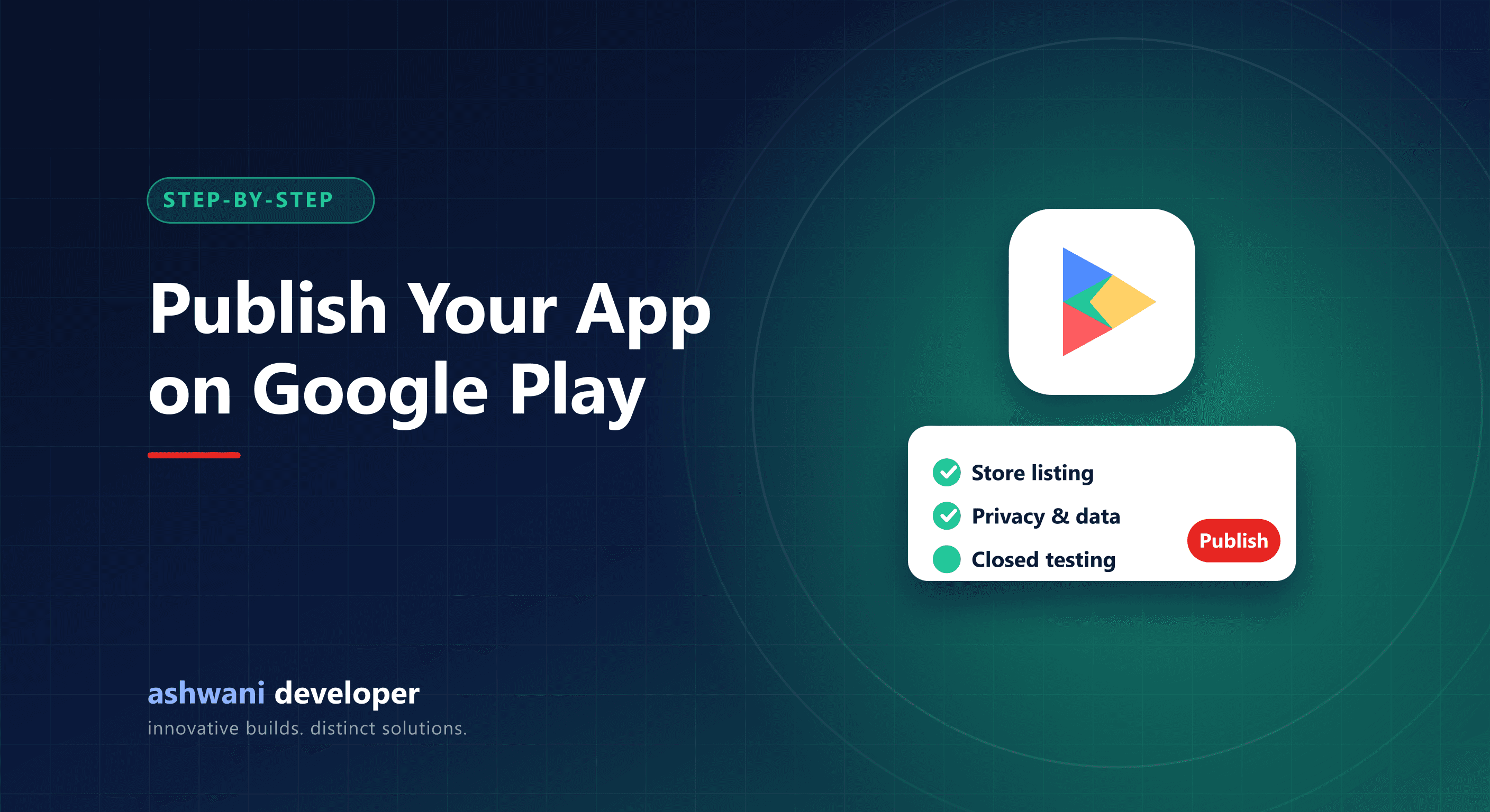 Publishing an Android app on the Google Play Store step by step