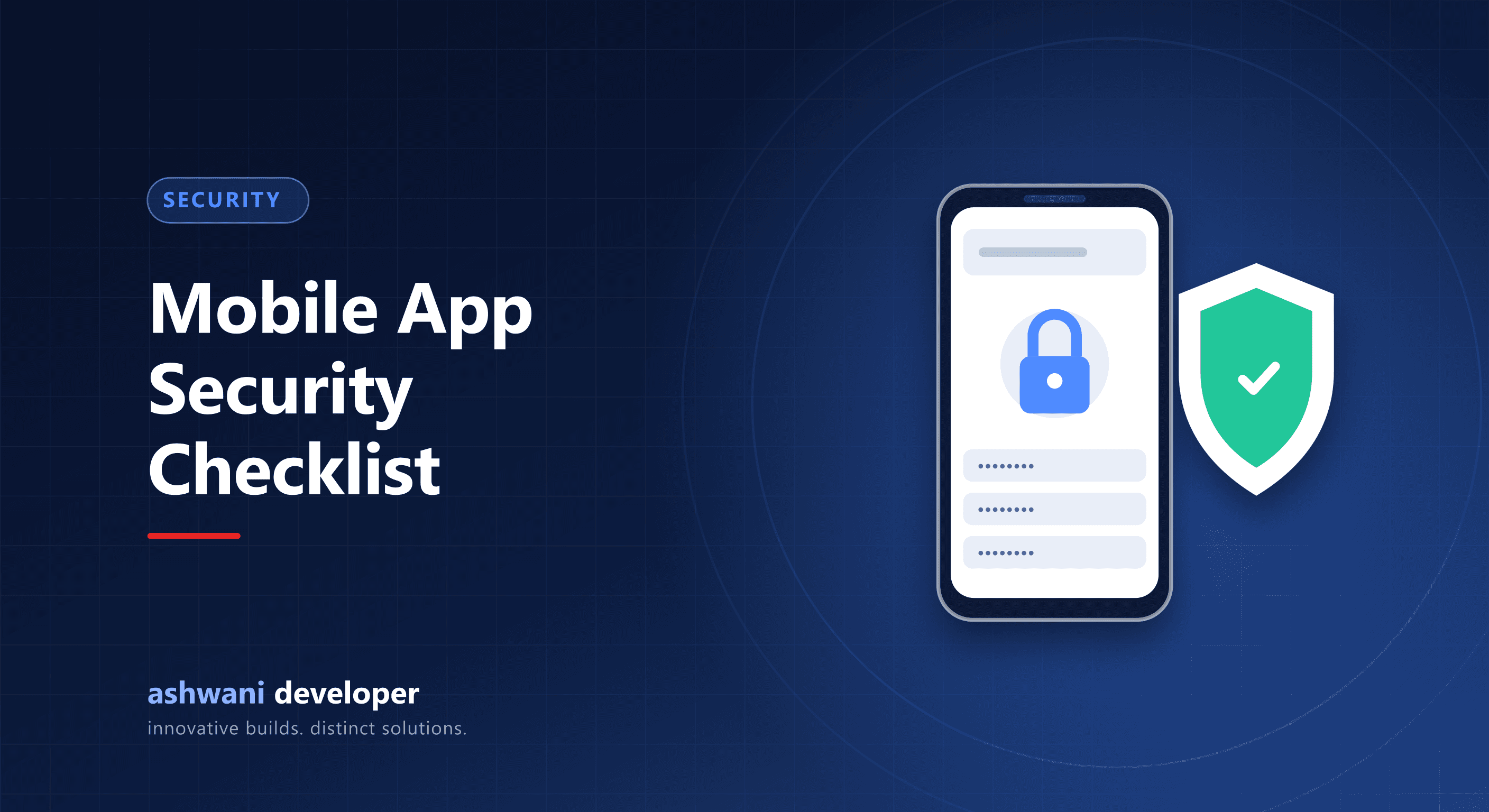 Mobile app security with encrypted data and secure login