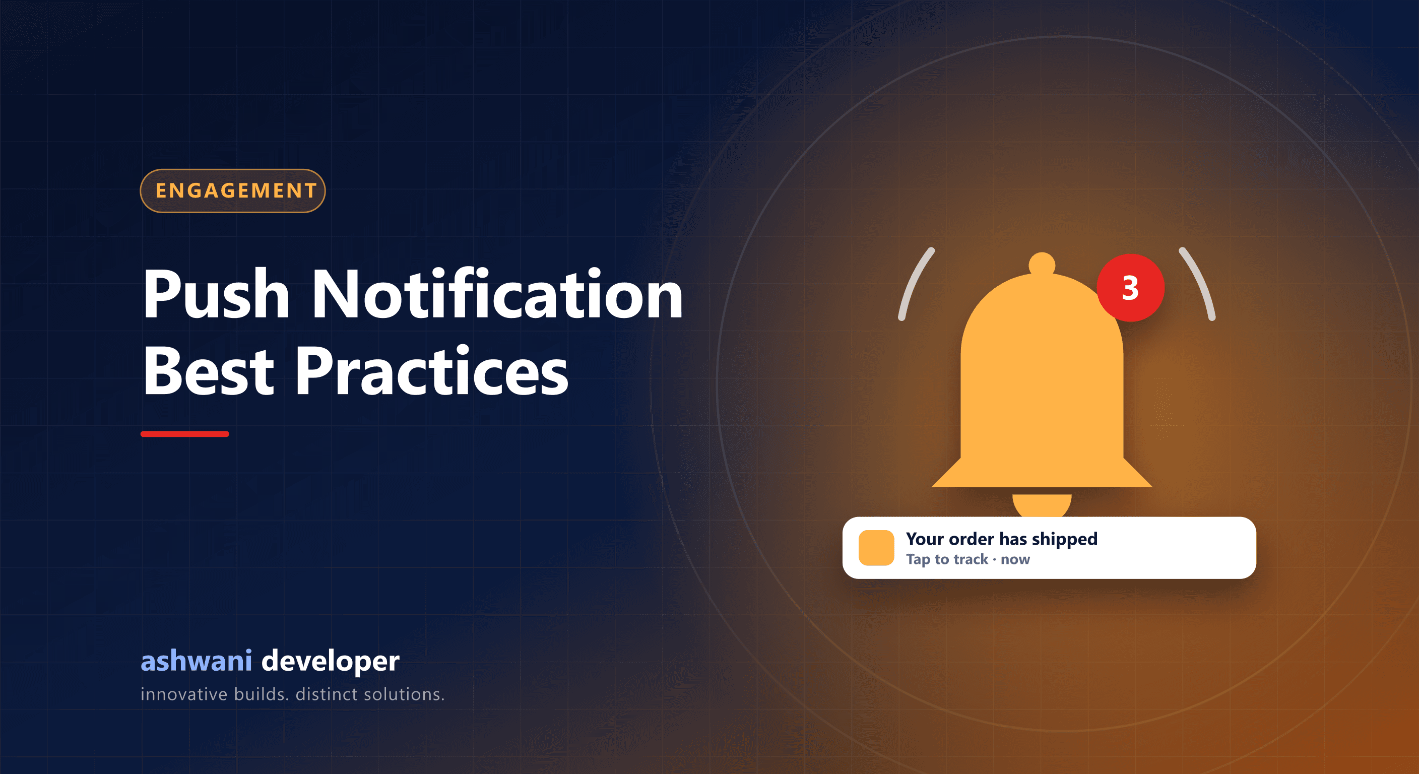 Mobile app push notifications with personalised messages