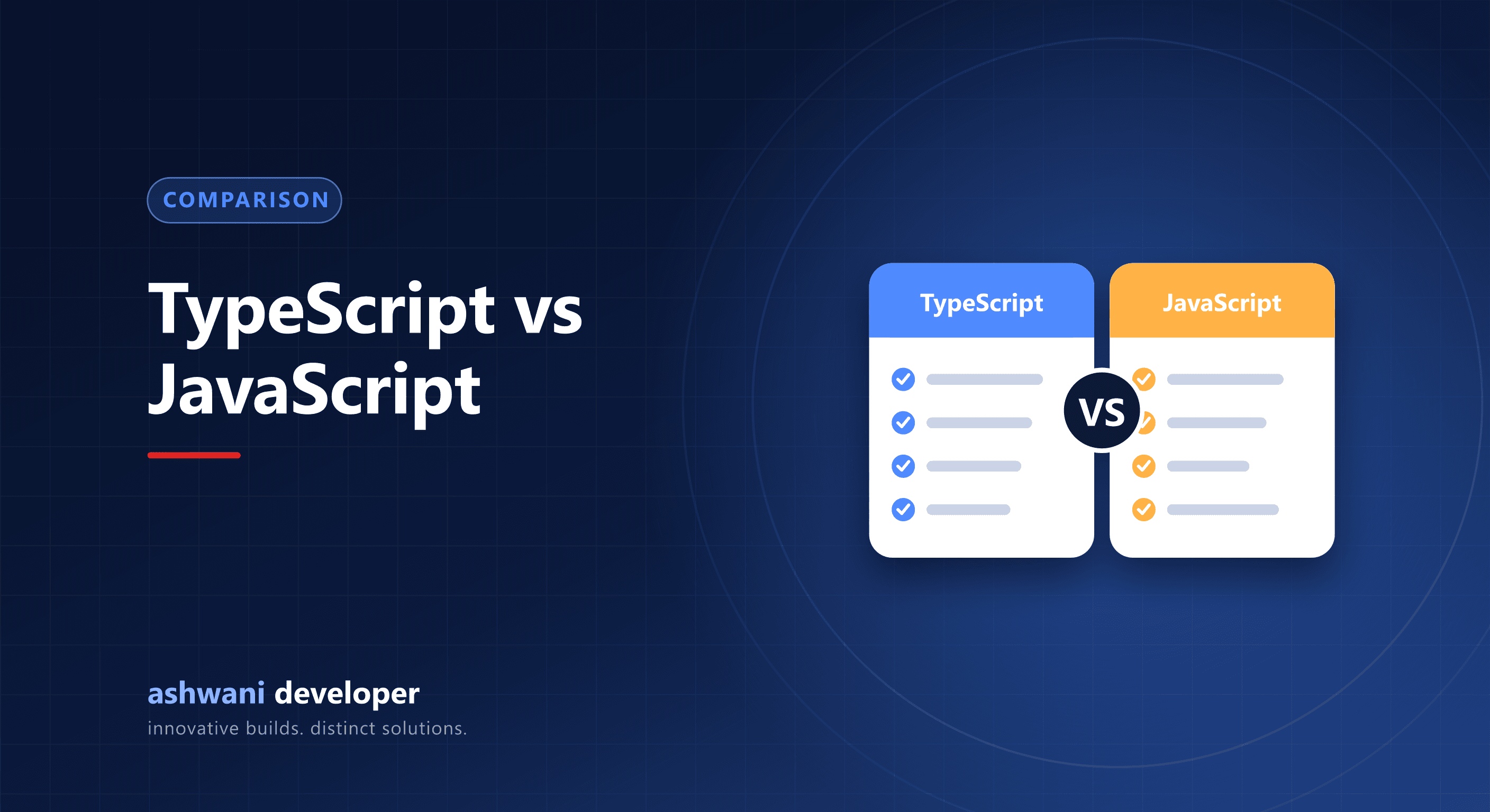 TypeScript compared with JavaScript for web and app development