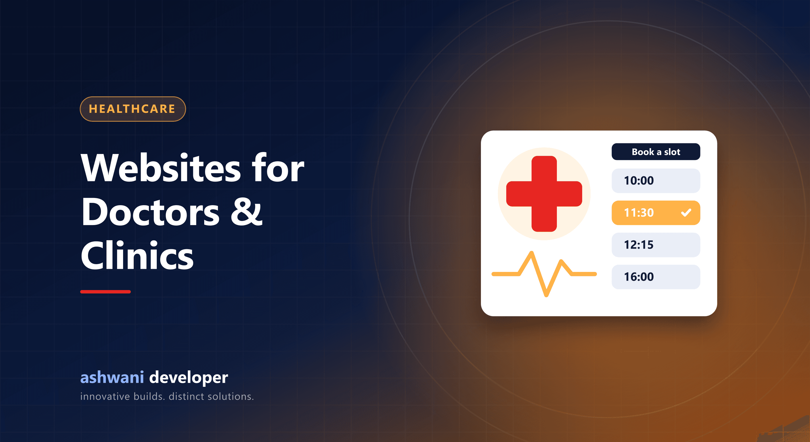 Clinic website with online appointment booking for doctors in India