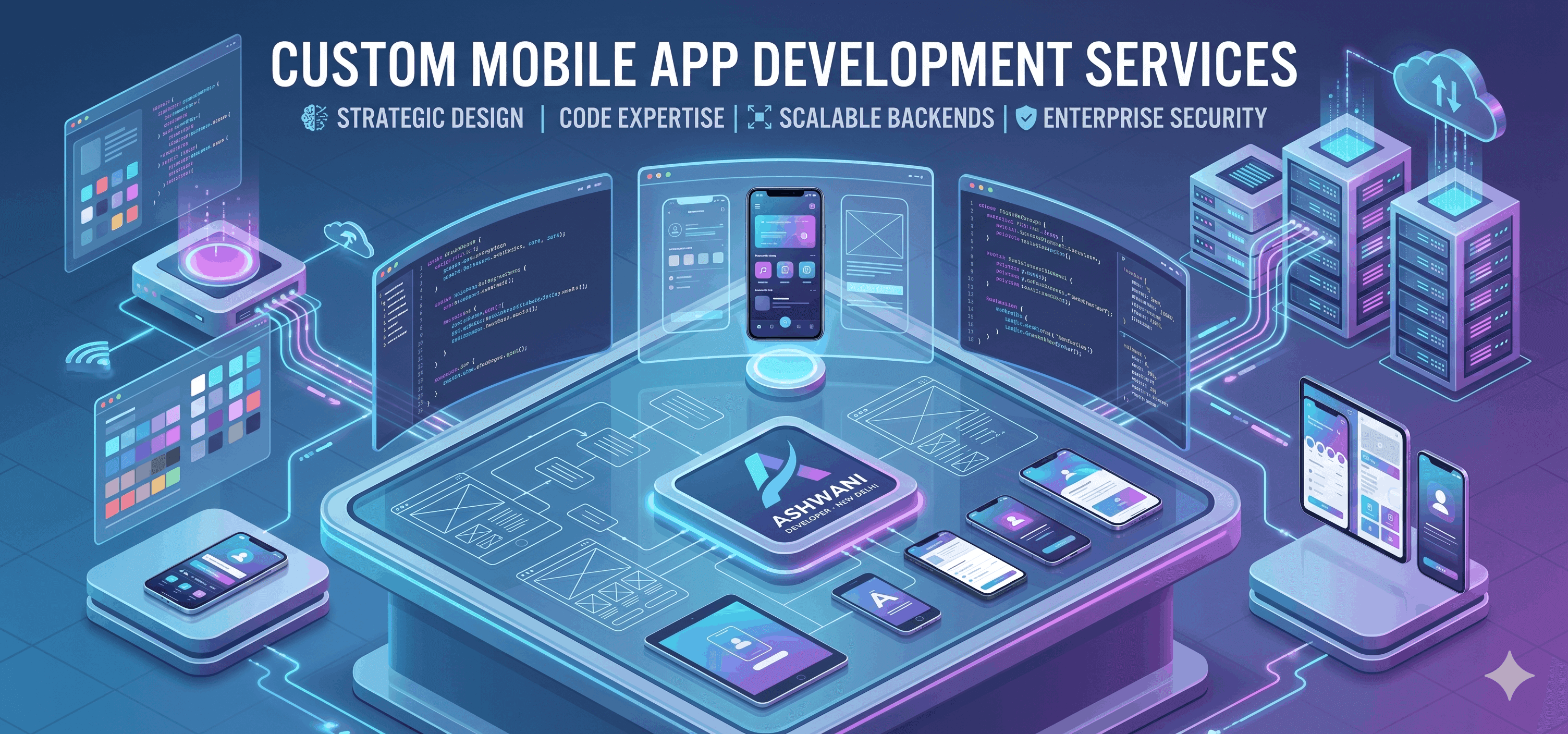 Custom mobile app development