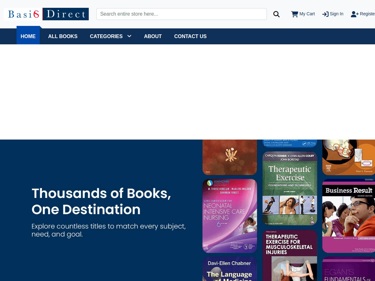 Basi6 Direct home page