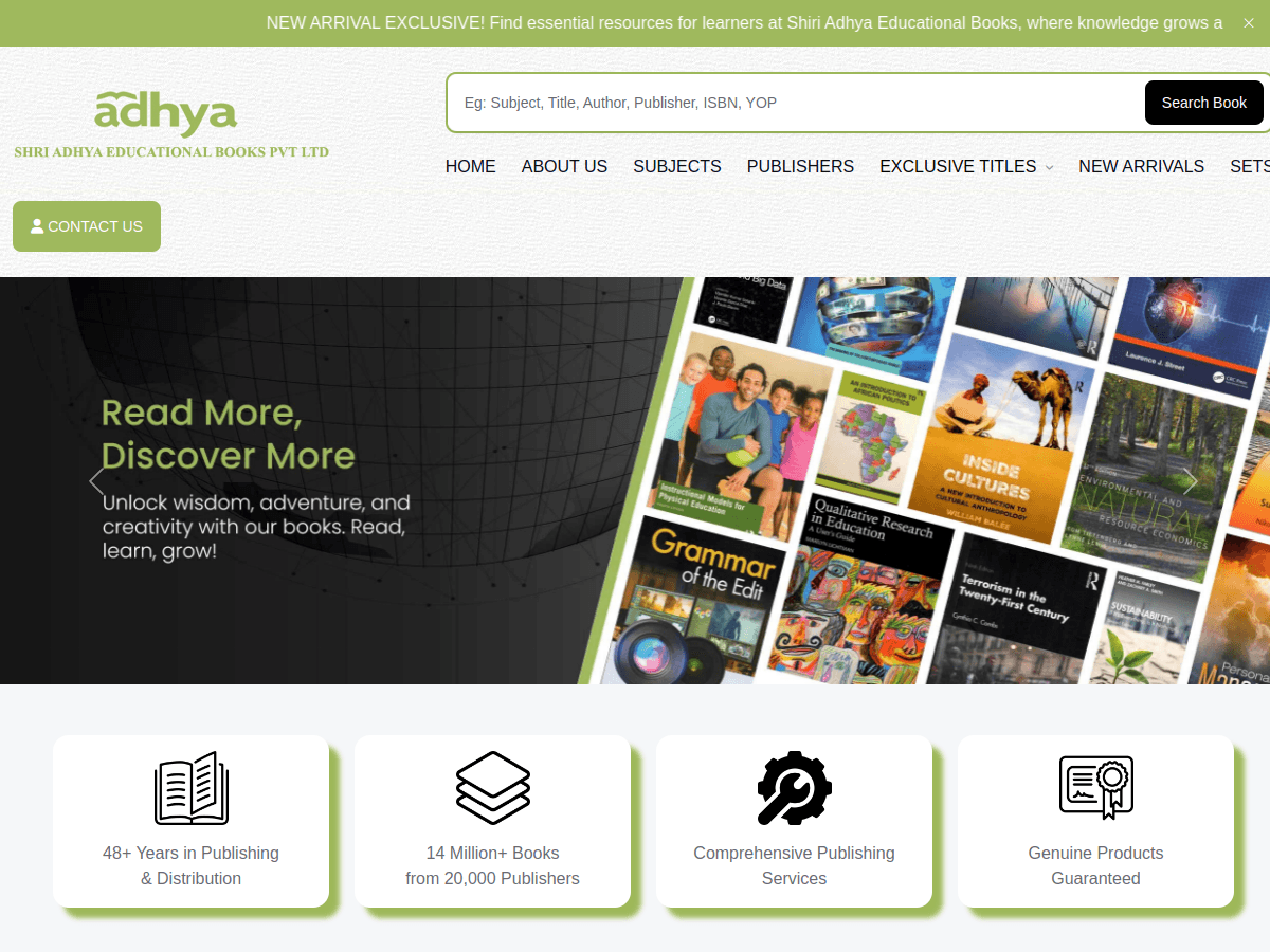 Booksae home page