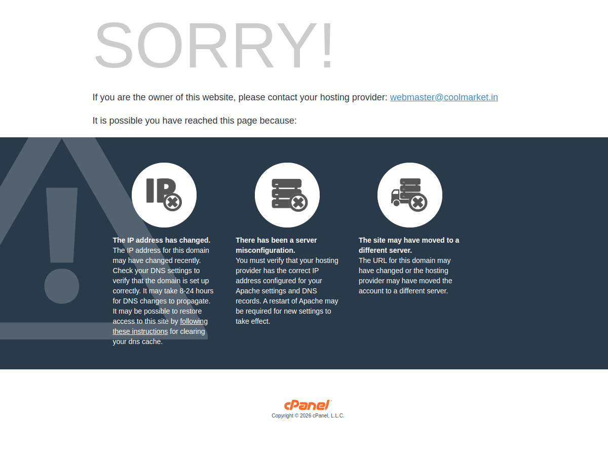 Cool Market home page