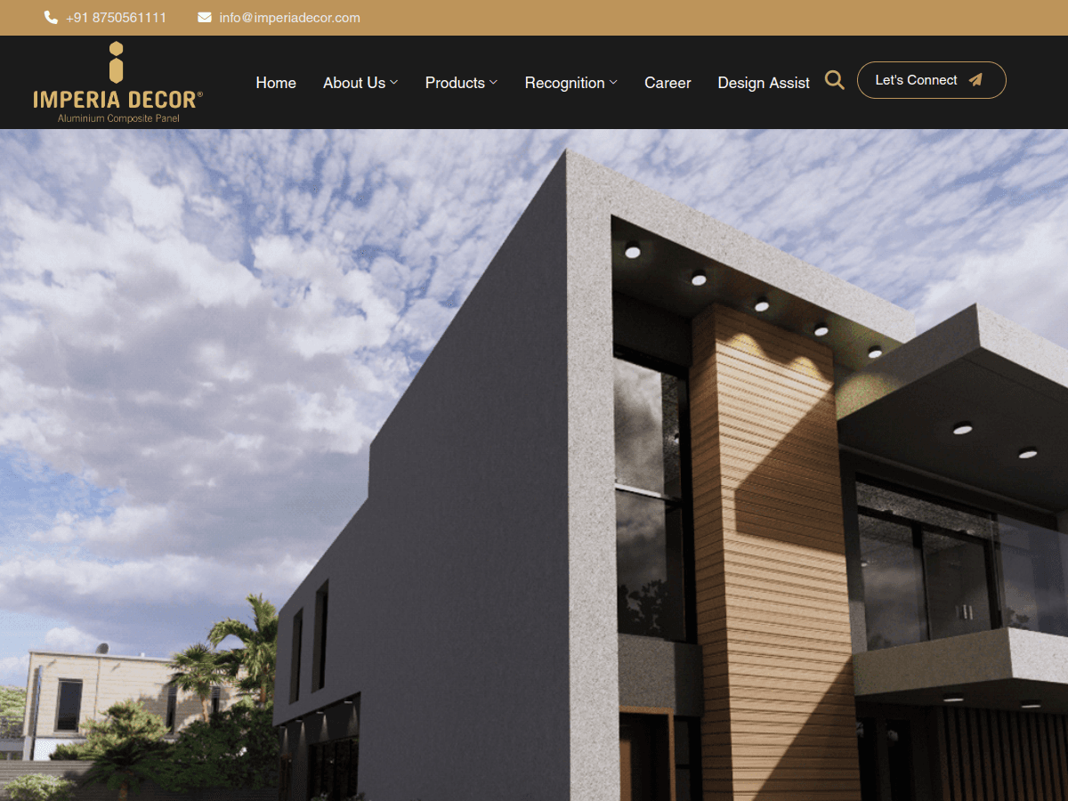 Imperia Decor home page